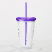 Brittney Bridesmaid Tumbler Acryl Drinkbeker (Rechts)