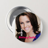 Brittney Castles Ronde Button 7,6 Cm (Voorkant /achterkant)