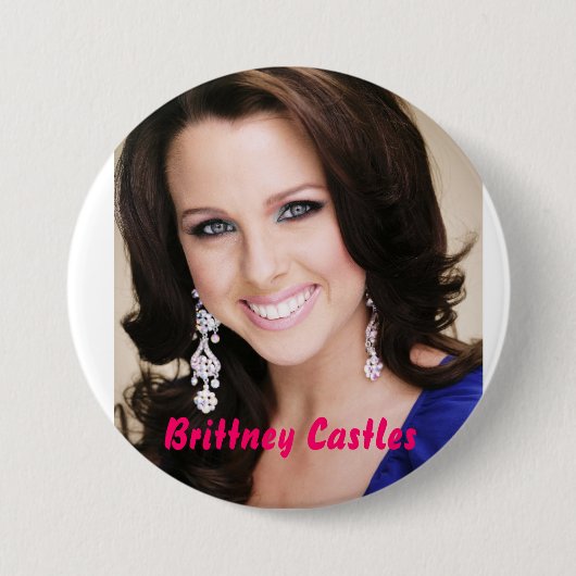 Brittney Castles Ronde Button 7,6 Cm (Voorkant)