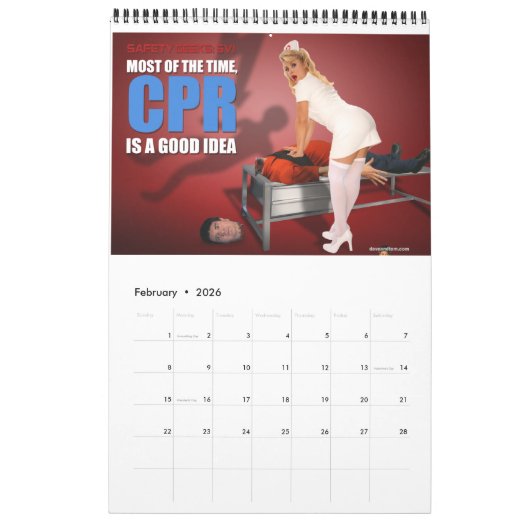 Brittney Powell in Pin-Up Calendar Kalender (Feb 2026)