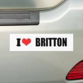 BRITTON 2010 BUMPERSTICKER (Op auto)