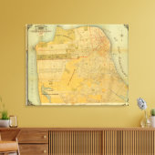 Britton and Rey's Guide map Canvas Afdruk (Insitu (Woonkamer))
