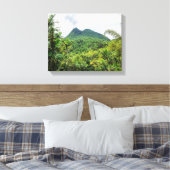 Britton en el-yunque landschap canvas afdruk (Insitu (Slaapkamer))