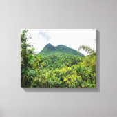 Britton en el-yunque landschap canvas afdruk (Voorkant)