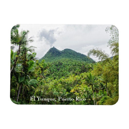 Britton en el-yunque landschap magneet (Horizontaal)