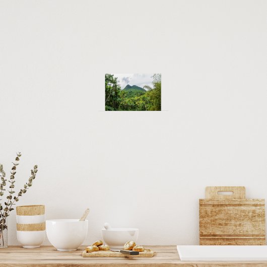 Britton en el-yunque landschap poster (Keuken)