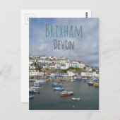 Brixham, Devon Briefkaart (Voorkant / Achterkant)