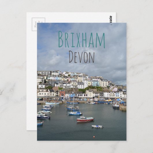Brixham, Devon Briefkaart (Voorkant / Achterkant)