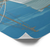 Brixham Devon Kust Reisposter Poster (Hoek)