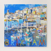 Brixham Devon VK Legpuzzel (Verticaal)