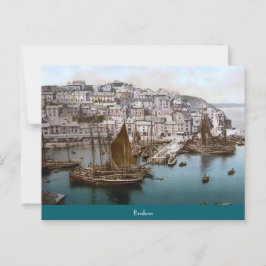 Brixham, Engeland (1900) Briefkaart