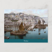 Brixham, Engeland (1900) Briefkaart (Voorkant)