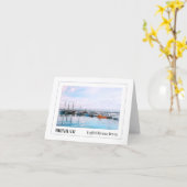 Brixham, Engelse Riviera, Devon Kaart (Gele Bloem)