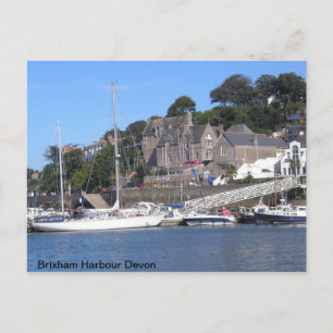 Brixham Harbour Devon Briefkaart