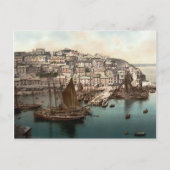 Brixham Harbour, Devon, Engeland c.1895 Briefkaart (Voorkant)