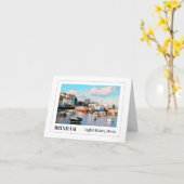 Brixham Harbour, Engelse Riviera, Devon Kaart (Gele Bloem)