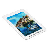 Brixham haven, South Devon Koelkast magneet (Rechterzijde)