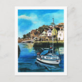 Brixham-haven, Zuid-Devon Briefkaart (Voorkant)