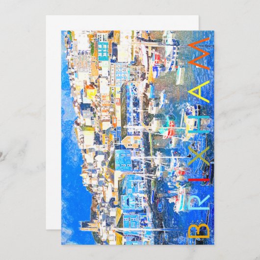 Brixham Kaart (Voorkant / Achterkant)