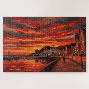 Brixham Sunrise: Galerij-editie Legpuzzel
