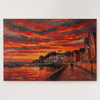 Brixham Sunrise: Galerij-editie Legpuzzel