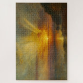 Brixham Sunrise Turner stijl kust puzzel (Verticaal)