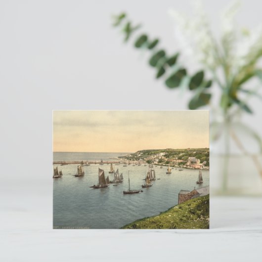 Brixham V., Devon, Engeland Briefkaart (Staand voorkant)