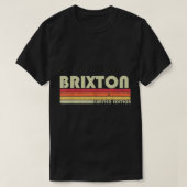 BRIXTON Gift Name Personalized Funny Retro T-shirt (Design voorkant)
