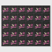 BRJ Roze Kano Logo Inpakpapier (Vlak)