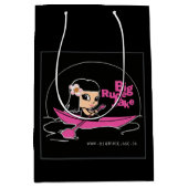 BRJ Roze Kano Logo Medium Gift Bag Medium Cadeauzakje (Voorkant)