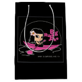 BRJ Roze Kano Logo Midden Geschenk Zak Medium Cadeauzakje (Voorkant)