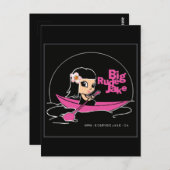 BRJ Roze Kano Post Kaart (Voorkant / Achterkant)