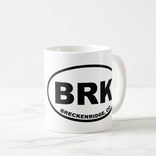 BRK Breckenridge Koffiemok (Voorkant rechts)