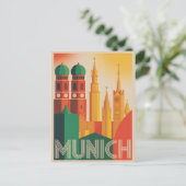 Brno briefkaart, Tsjechië reiskunst, Briefkaart (Staand voorkant)