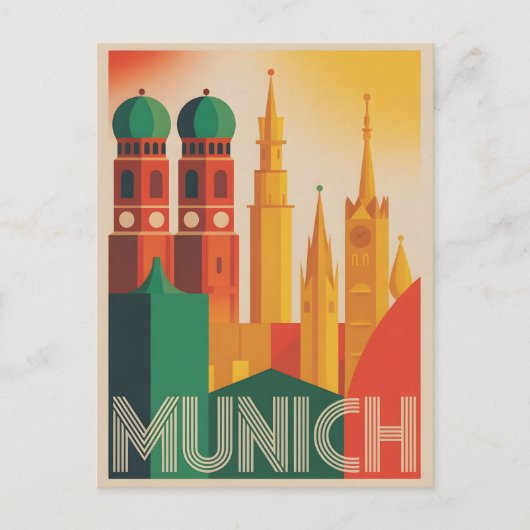 Brno briefkaart, Tsjechië reiskunst, Briefkaart (Voorkant)