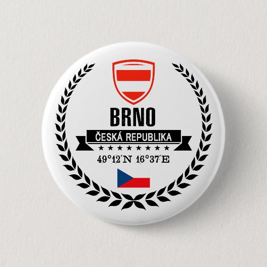 Brno Ronde Button 5,7 Cm (Voorkant)