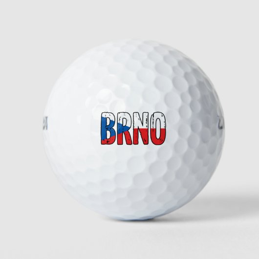 Brno Tsjechië Golfballen (Voorkant)