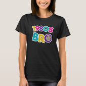 Bro 1980's Party 80 Pattern Style Graphi T-shirt (Voorkant)