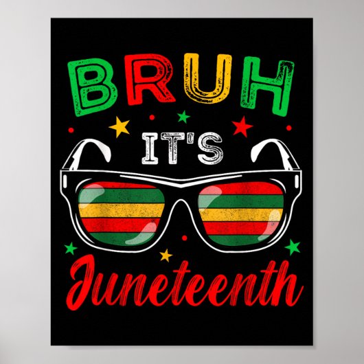 Bro 19 juni 1865 Afro-Amerikaanse jongens meisjes Poster (Voorkant)