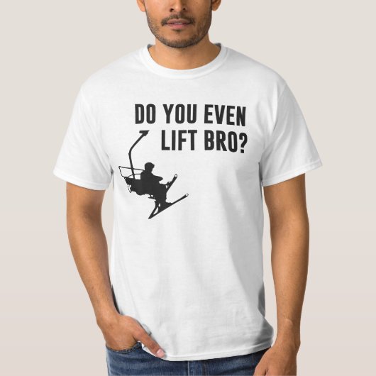 Bro, ben je zelfs aan het lachen? t-shirt (Voorkant)