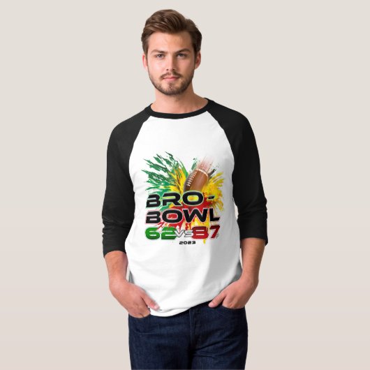 Bro-Bowl 23 T-shirt (Voorkant volledig)