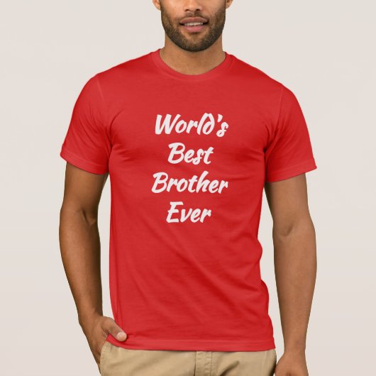 (Bro Cadeau) Allerbeste Broer Ooit T-shirt (Voorkant)