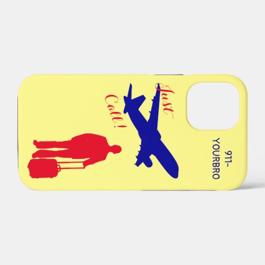 Bro Call Case-Mate iPhone Case (Achterkant (horizontaal))