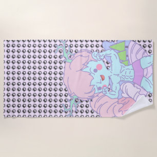 Bro-check me op teken Beach Towel (geen tekst) Strandlaken