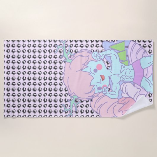 Bro-check me op teken Beach Towel (geen tekst) Strandlaken (Voorkant)