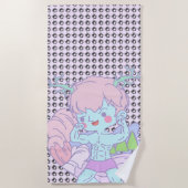 Bro-check me op teken Beach Towel (geen tekst) Strandlaken (Voorkant)