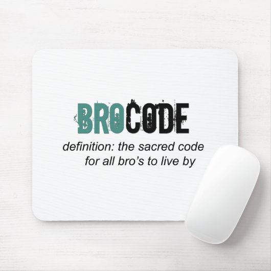 Bro-code Muismat (Met muis)
