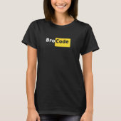 Bro-code T-shirt (Voorkant)
