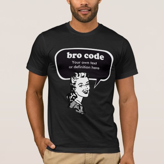 BRO-CODE T-SHIRT (Voorkant)