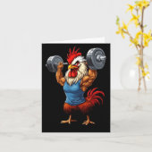 Bro Do You Even Lift Funny Wer Lift Gym Pun  Kaart (Gele Bloem)